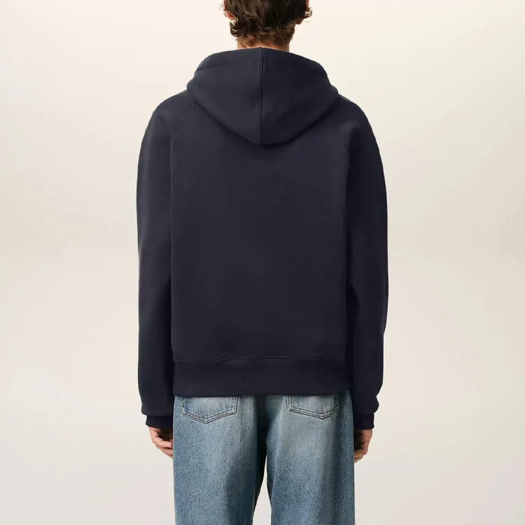 AMIPARIS Paris Ami De Coeur Logo Patch Drawstring Hoodie-2