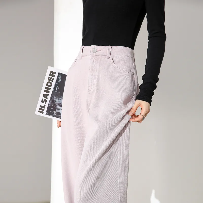 Dme Jeans Women's Gray Pink-1