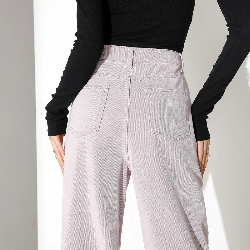 Dme Jeans Women's Gray Pink-7