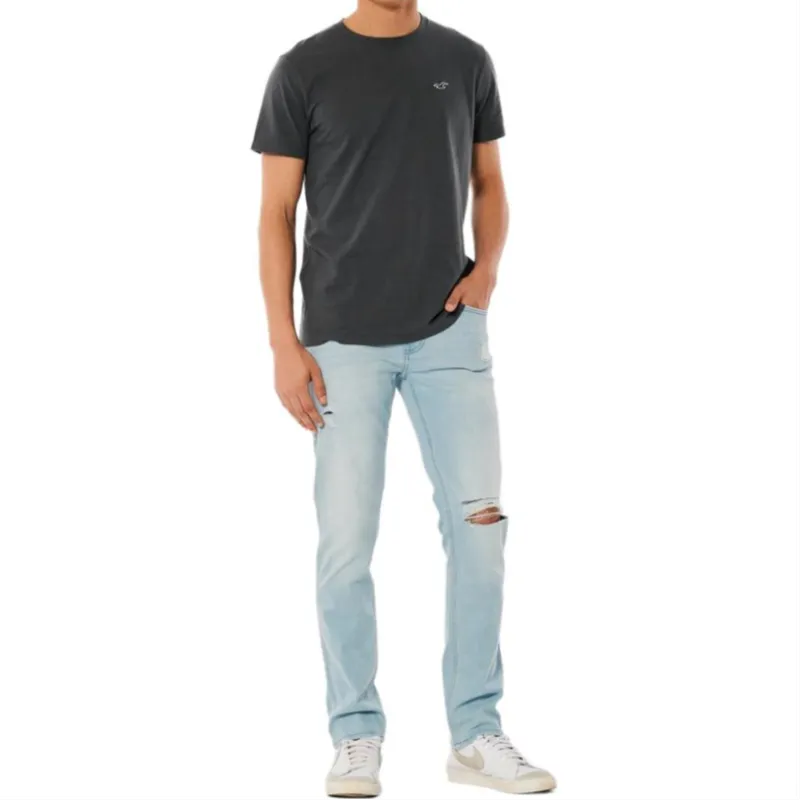 Hollister T-Shirt Men's Dark Gray-1