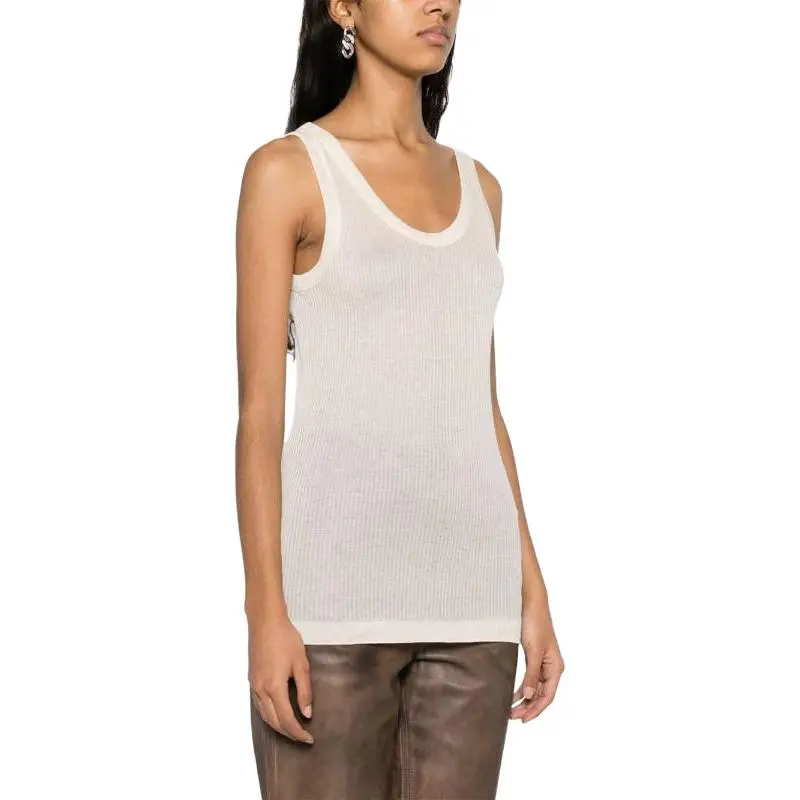 Lemaire Fine ribbed Seamless Tank Top-1
