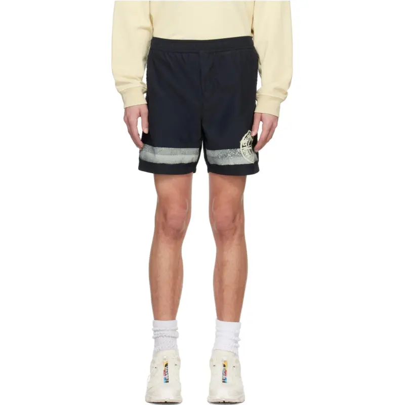 STONE ISLAND Casual Shorts Men's Black-6
