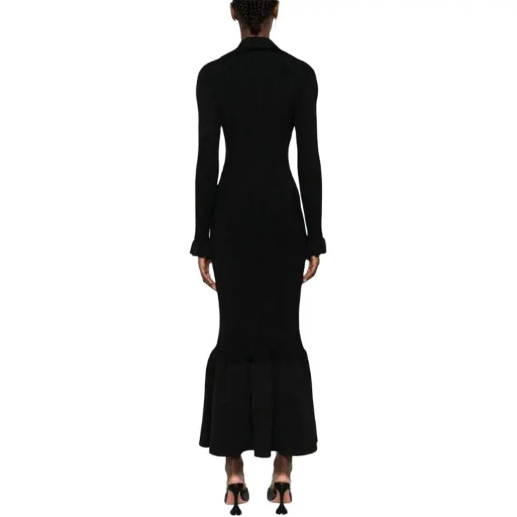 Self portrait Ruffled Maxi Dress-2