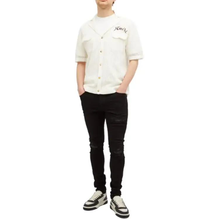 AMIRI Mesh Polo-3
