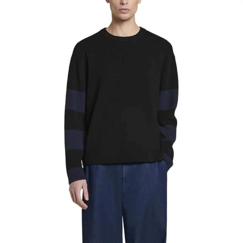 COS Sweater Men's Black Stripes-4
