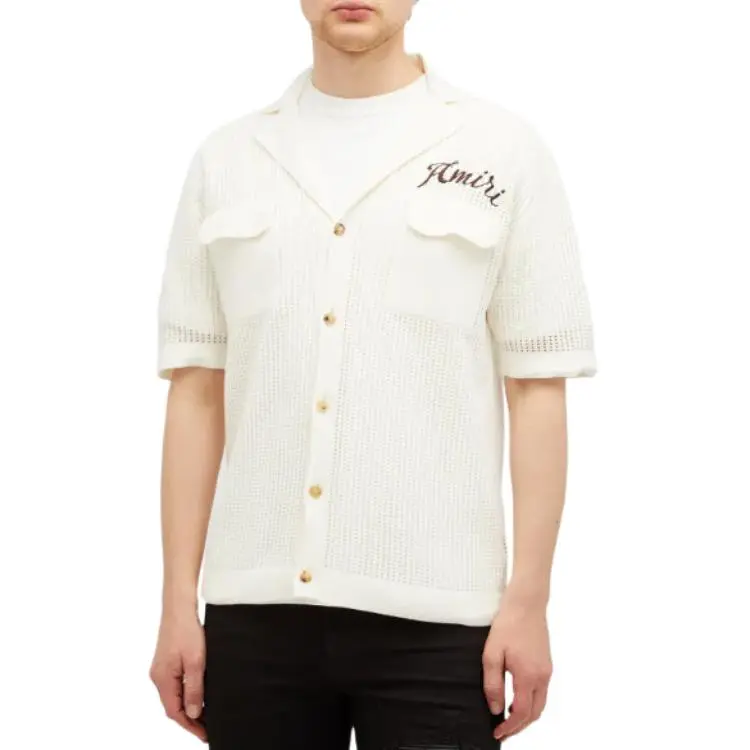 AMIRI Mesh Polo-2