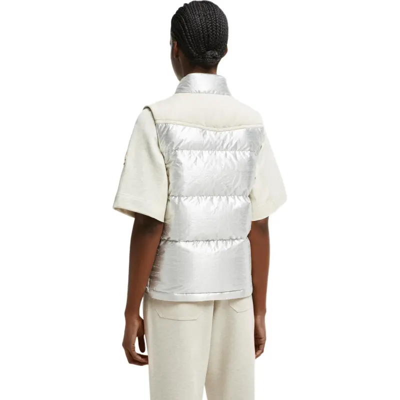 Moncler Grenoble Pinchot Lamé Down Vest-2