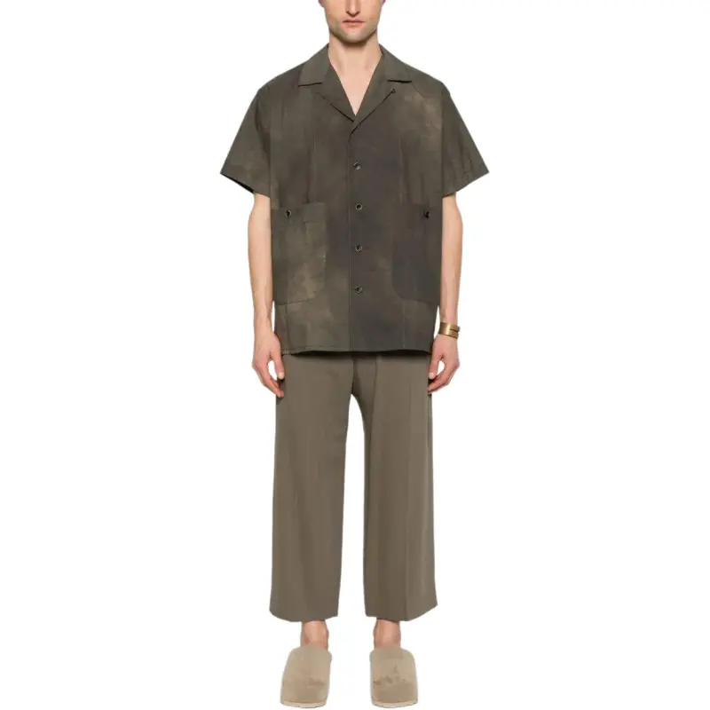 UMA WANG Pocket Short Sleeved Shirt-1