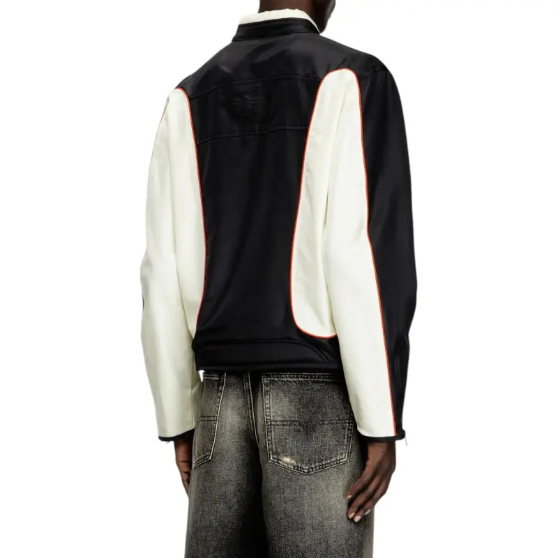 DIESEL J Blink A Piping Biker Jacket-2