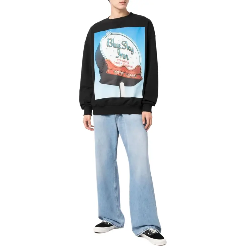 Blue Sky Inn Graphic print Cotton Sweatshirt-1