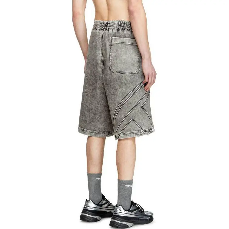 DIESEL D Enny S Track Denim Bermudas-1