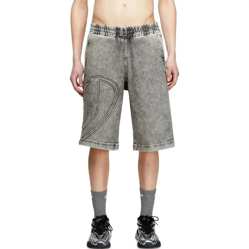 DIESEL D Enny S Track Denim Bermudas-2