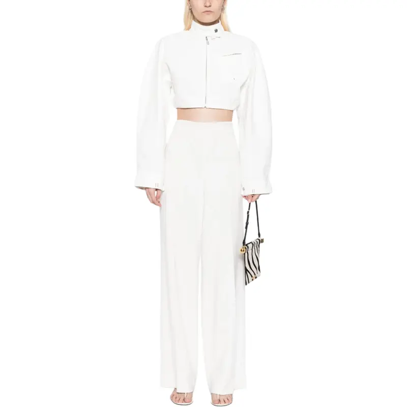 Jacquemus Zip up Cropped Jacket-3
