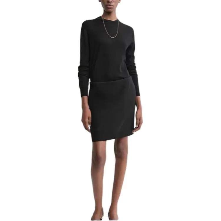 TOTEME Casual Short Skirts Women's Black-2