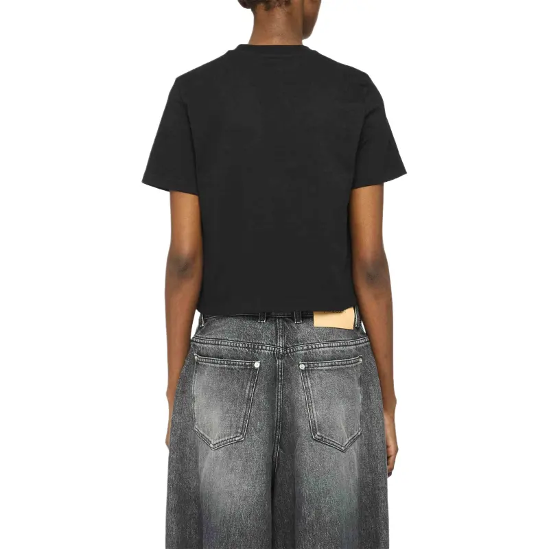 JW Anderson Anchor embroidered T shirt-1