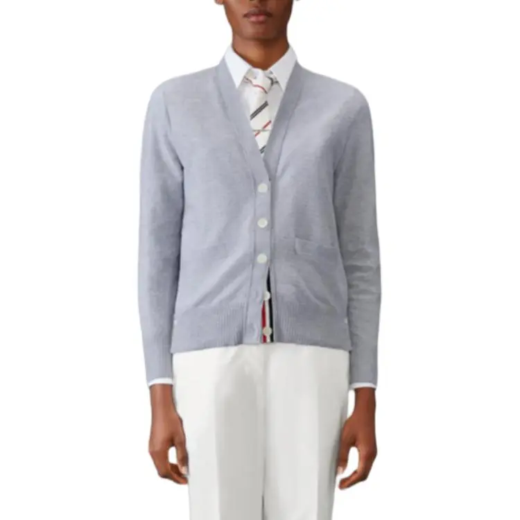 THOM BROWNE Cable knit Cardigan-3