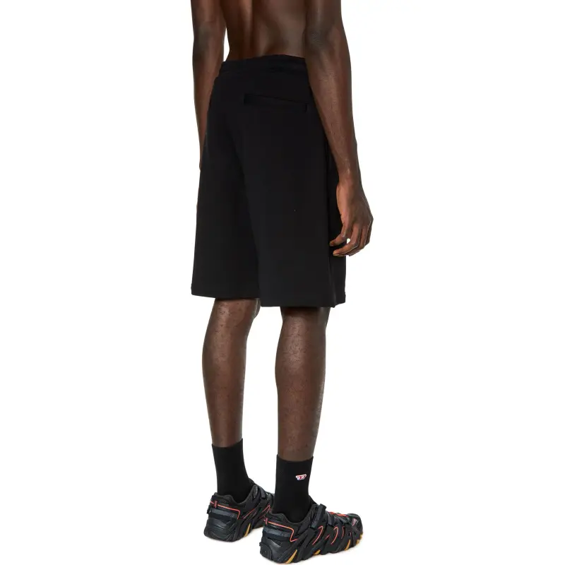 DIESEL P Crown Div Logo embroidered Track Shorts-2