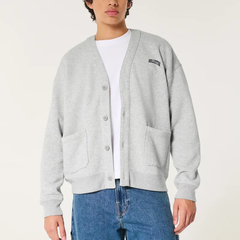 Hollister Knitwear Men's Light Gray-4