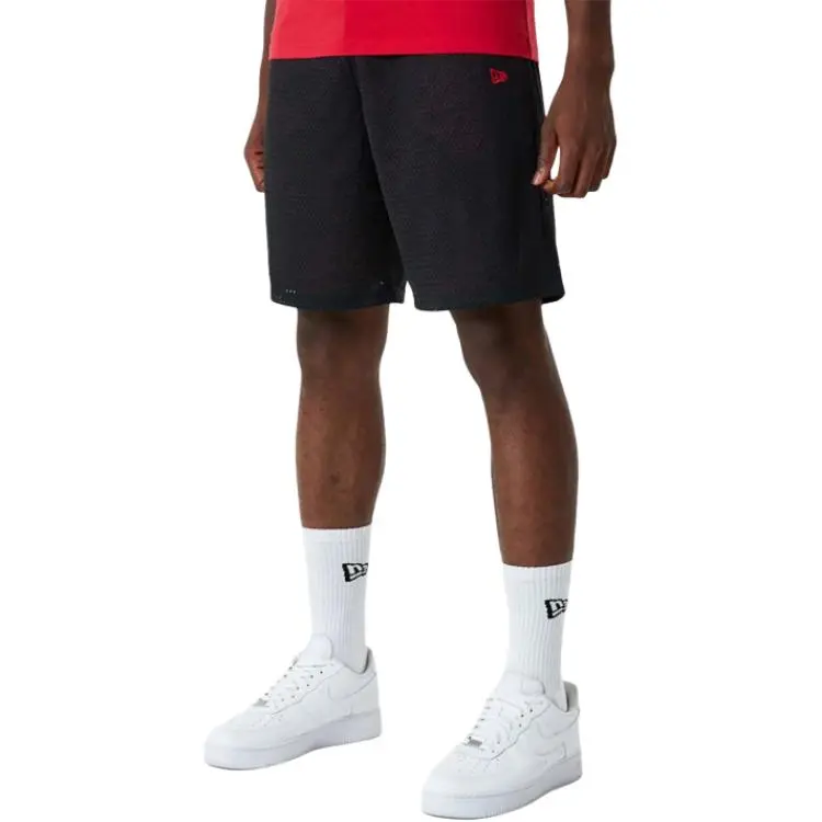 New Era Casual Shorts Men Black-1