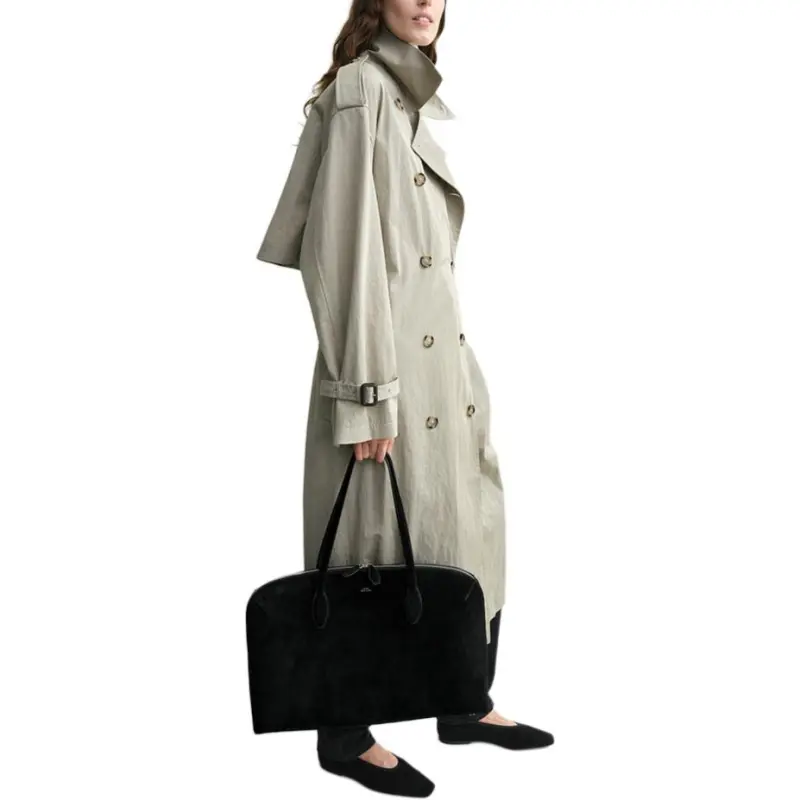 TOTEME Crisp Summer Trench Coat-1