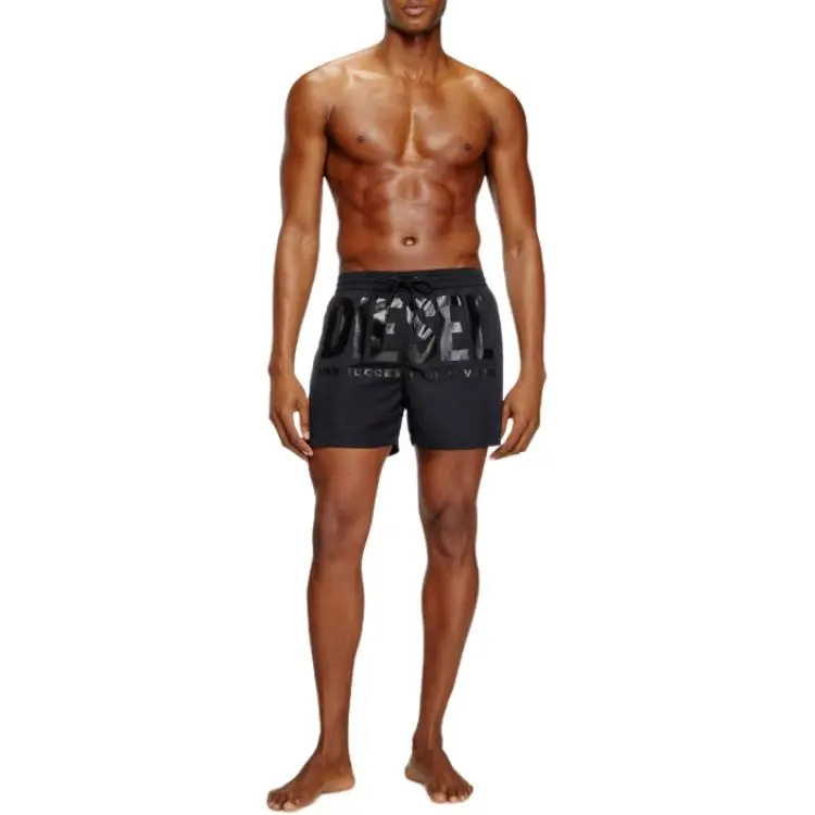 DIESEL Ken 37 D Core Logo Printed Drawstring Swim Shorts-2