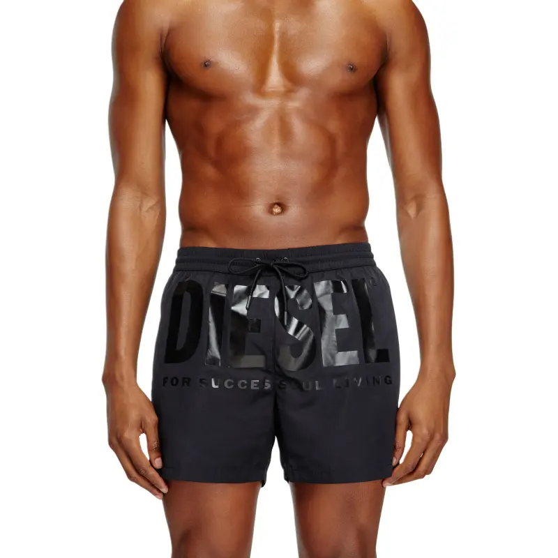 DIESEL Ken 37 D Core Logo Printed Drawstring Swim Shorts-3