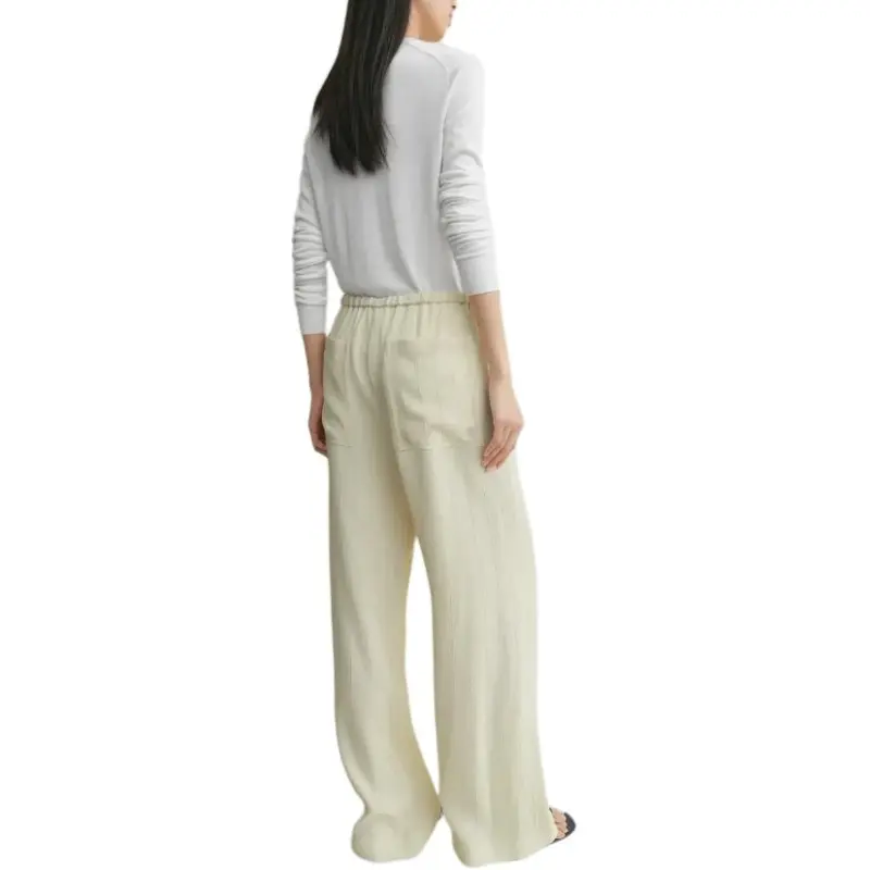 TOTEME Casual Pants Women's Light Umber-3