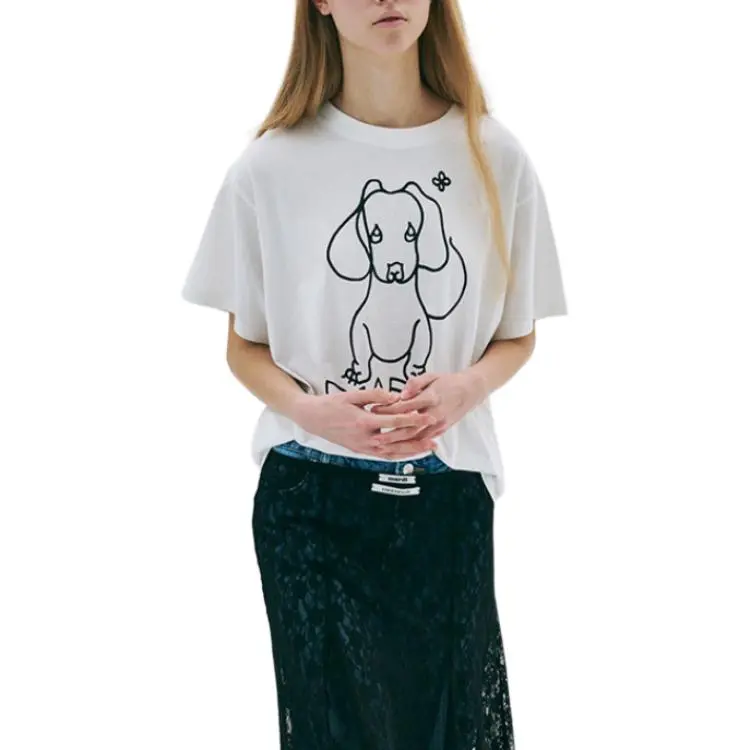 MARDI MERCREDI T Shirt Women's White-1