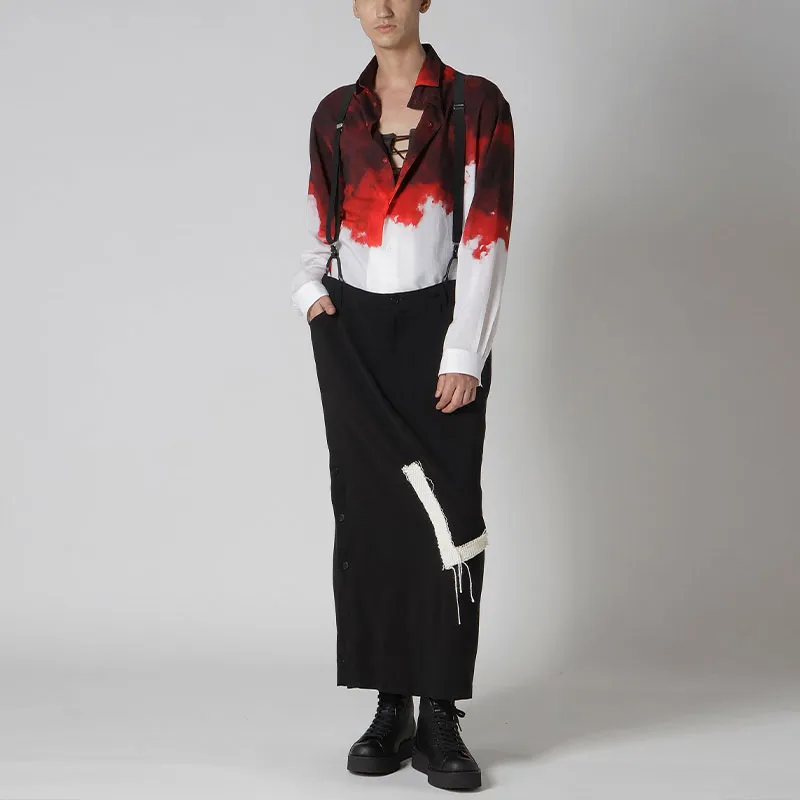 Yohji Yamamoto Graphic print Shirt-4