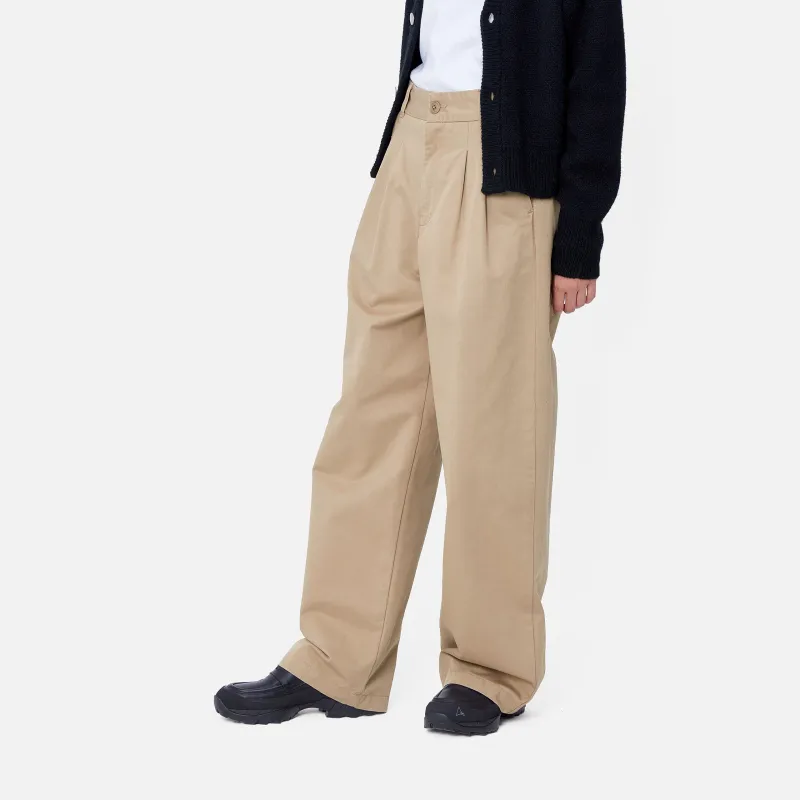 Carhartt WIP W' Leola Pant Casual Pants Women's Khaki-3