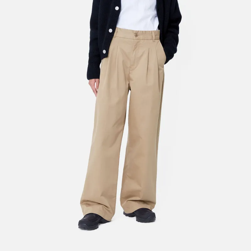 Carhartt WIP W' Leola Pant Casual Pants Women's Khaki-2