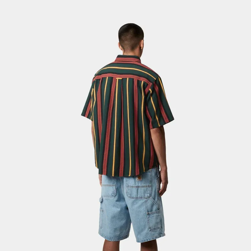 Carhartt WIP Shirts Men Conifer/Black-2