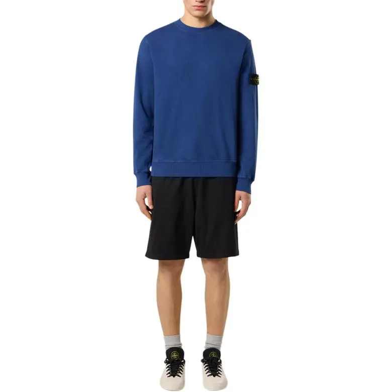 STONE ISLAND Logo patch Shorts-3