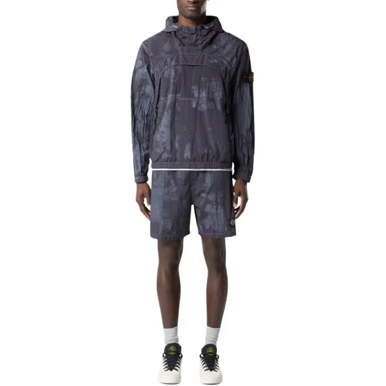 STONE ISLAND Crinkle finish Swim Shorts-3