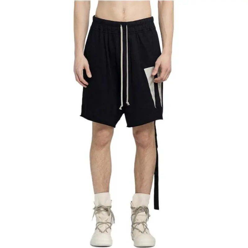 Rick Owens DRKSHDW Casual Shorts Men's Black-2