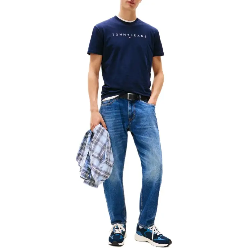 Tommy Hilfiger T Shirt Men's Marine Blue-2