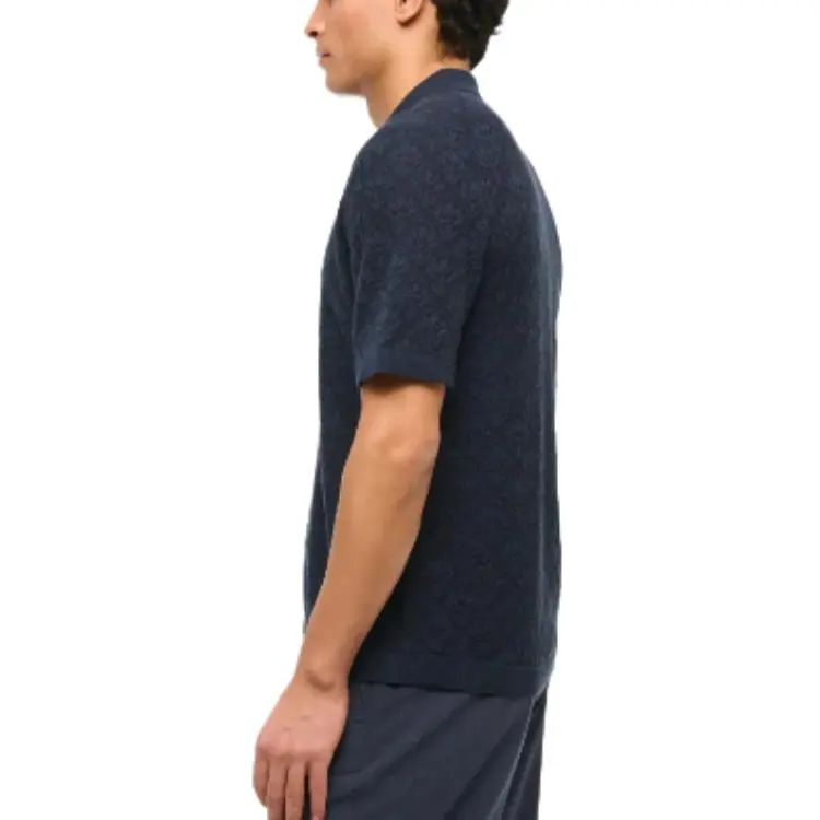Abercrombie＆Fitch Polo Shirt Men's Navy Blue-4