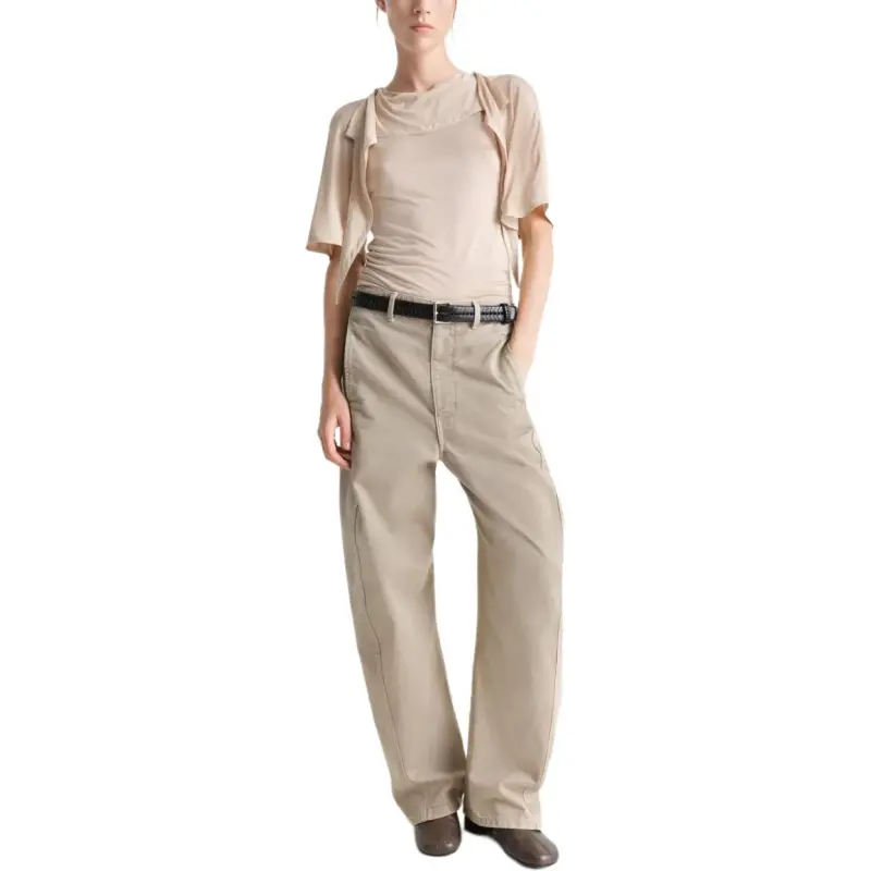 Lemaire Short Sleeve With Foulard T shirt-1