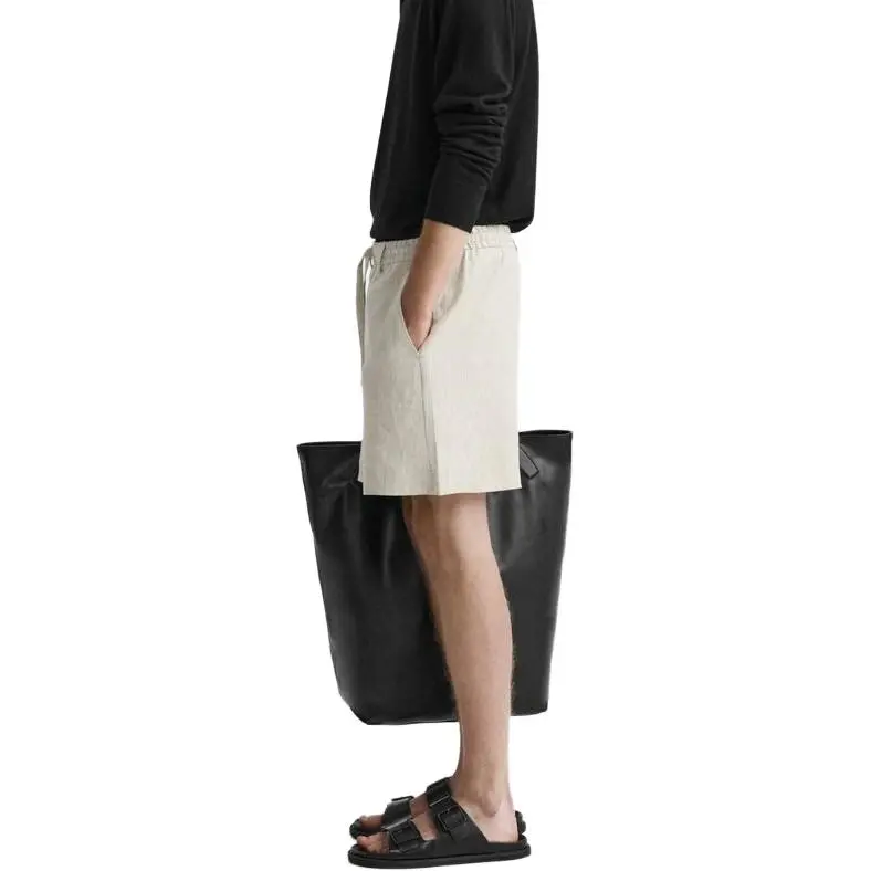 ZARA Casual Shorts Men Beige-3