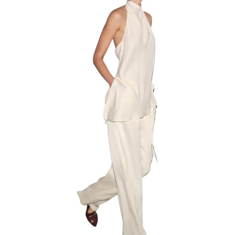 ZARA ZW Series Tank Top Women's Raw White-4