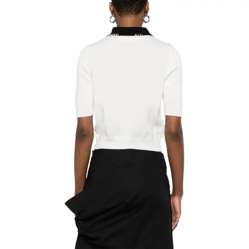 MARNI Contrastíng collar Polo Shirt-1