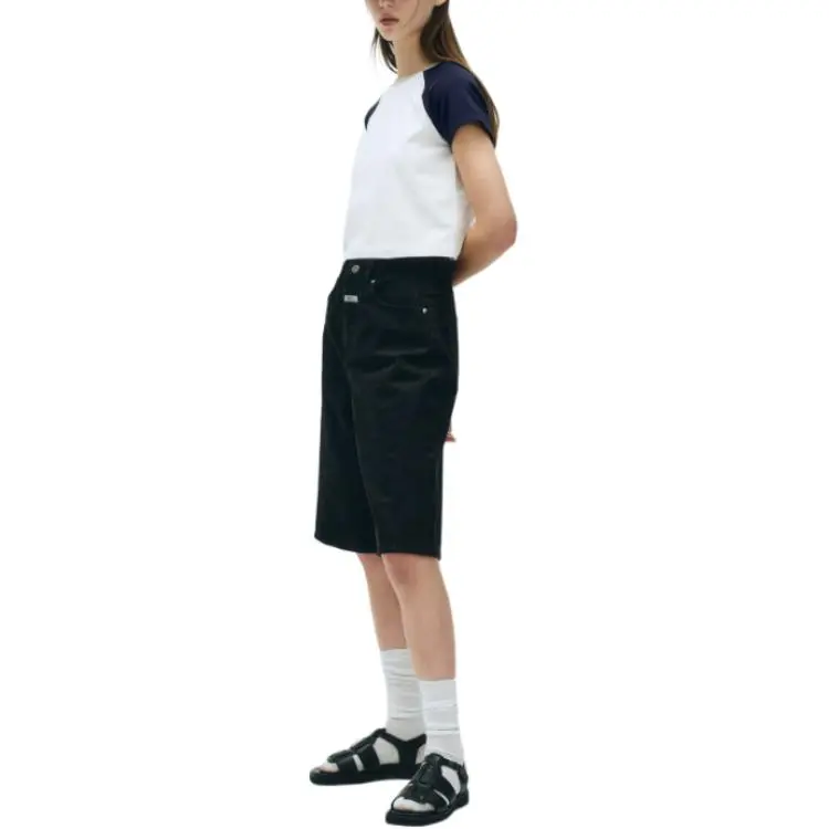 MARITHE FRANCOIS GIRBAUD Denim Bermuda Shorts Women's-3