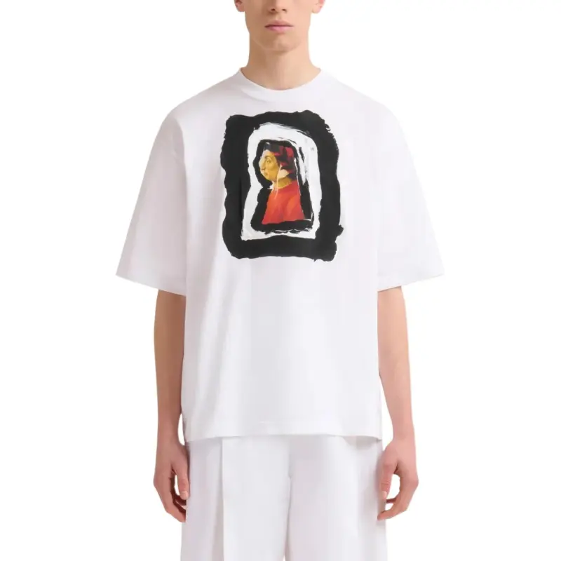 MARNI Dante print T shirt-2
