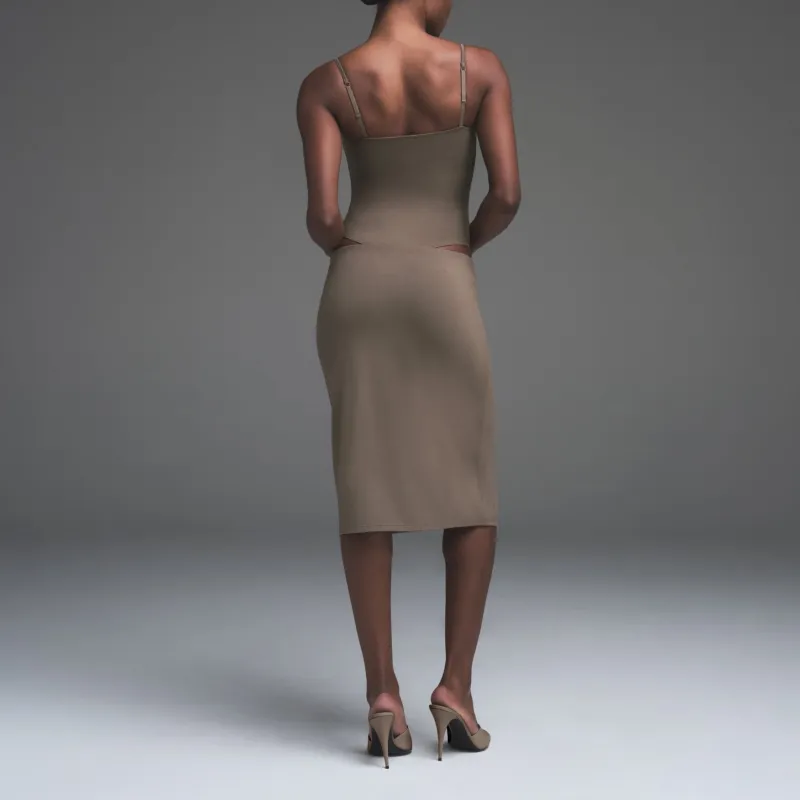 SKIMS SS25 SMOOTH LAYERS CAMI BODYSUIT Jumpsuit Women's TRUFFLE/Truffle-3