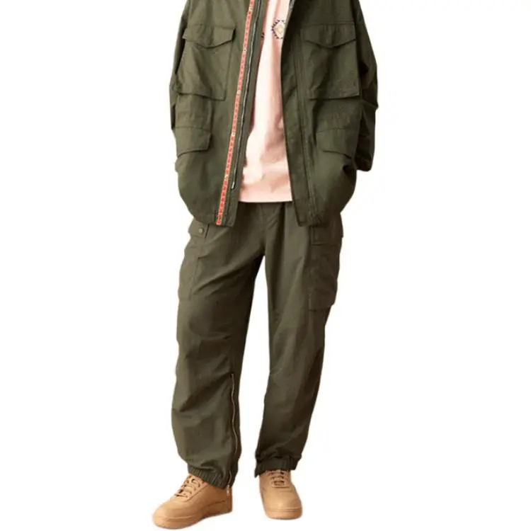 CLOT SS25 Cargo Pants Unisex Army Green-2