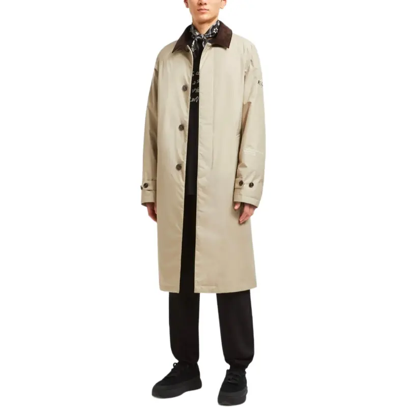 MONCLER GENIUS MONCLER GENIUS X Fujiwara Hiroshi FRGMT Trench Coat Men's Beige-2