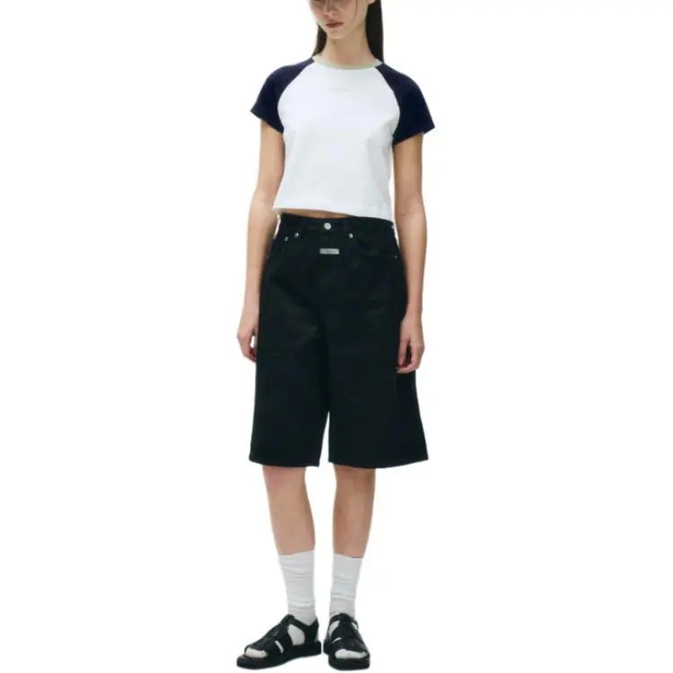 MARITHE FRANCOIS GIRBAUD Denim Bermuda Shorts Women's-2
