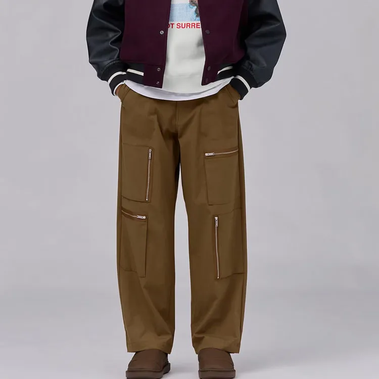 Undercover X GU Undercover Collaboration Casual Pants Unisex Khaki-4