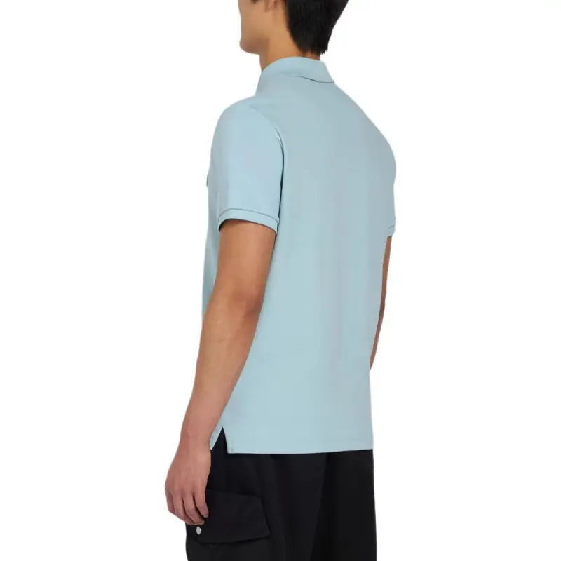 Moose Knuckles Polo Shirt Men's Tide Blue-2