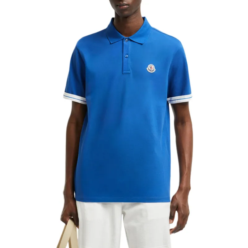 Moncler Logo Piquet Polo Shirt-3